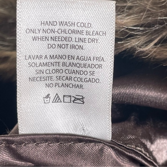 Faux fur brown infinity scarf OS - Picture 7 of 8